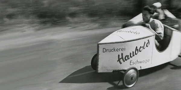 Voiture de course « Druckerei Haubold Eschwege »