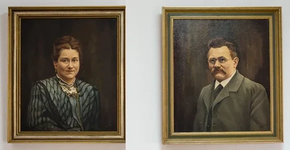 Les fondateurs Elise et Woldemar Haubold