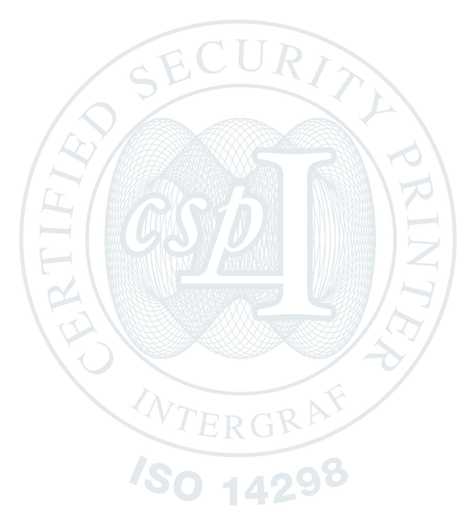 Intergraf-zertifizierte Sicherheitsdruckerei nach ISO 14298