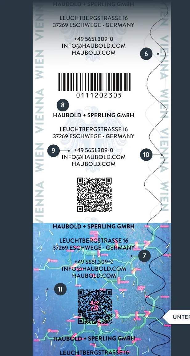 Counterfeit protection